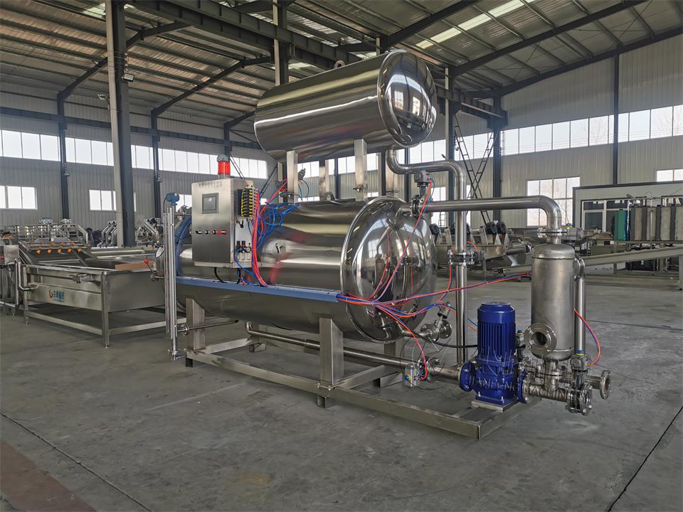 高温喷淋热烫设备