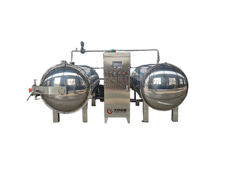 双锅并联杀菌锅
